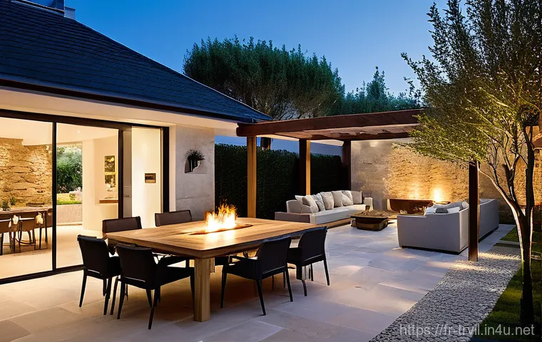 전통주택 조경 - **A thriving, ecological French garden at midday.** This vibrant garden showcases biodiversity and s... 전통주택 조경 - **A thriving, ecological French garden at midday.** This vibrant garden showcases biodiversity and s...